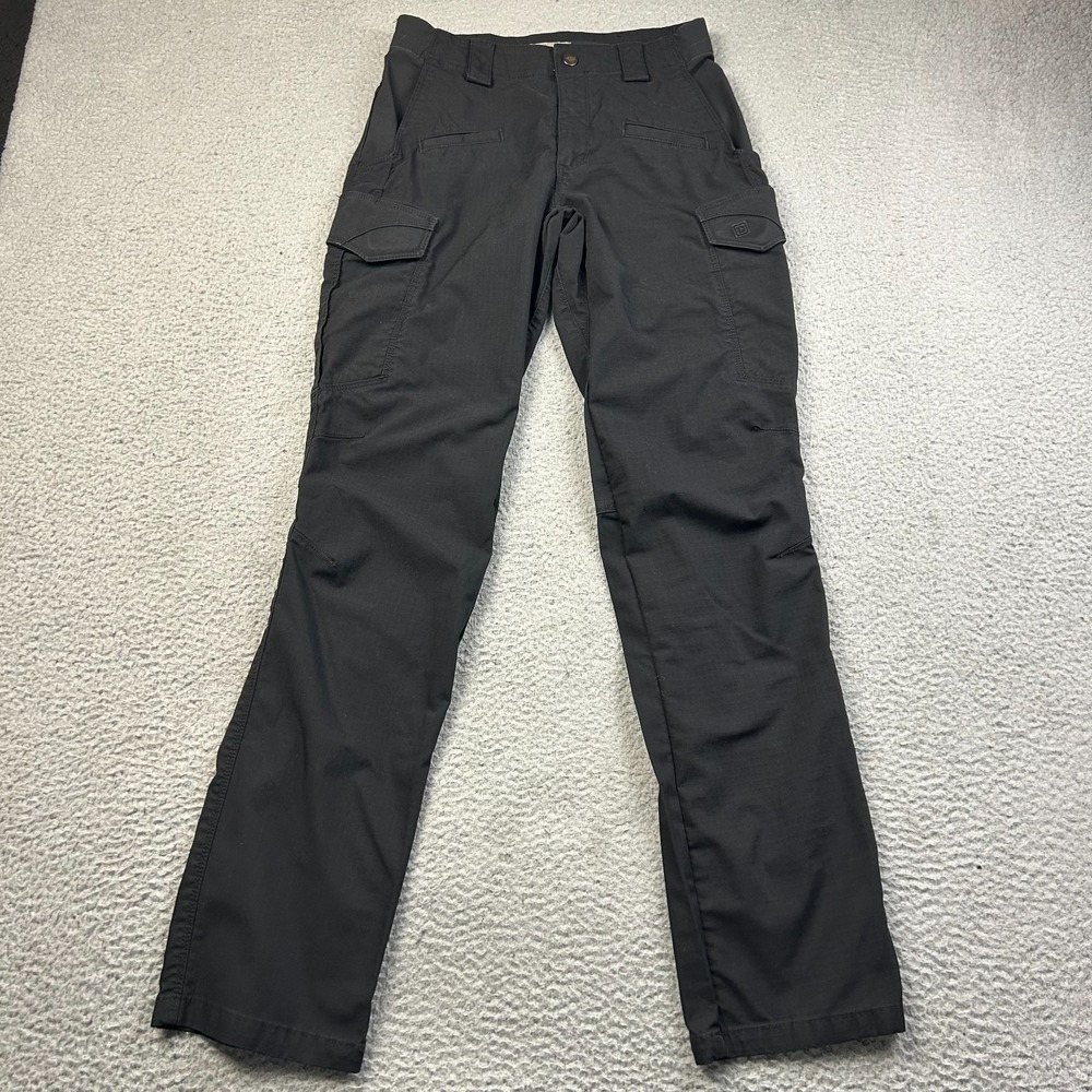 5.11 Tactical Mens Cargo Pants 28x34 Black Ripstop Military Outdoor Utility